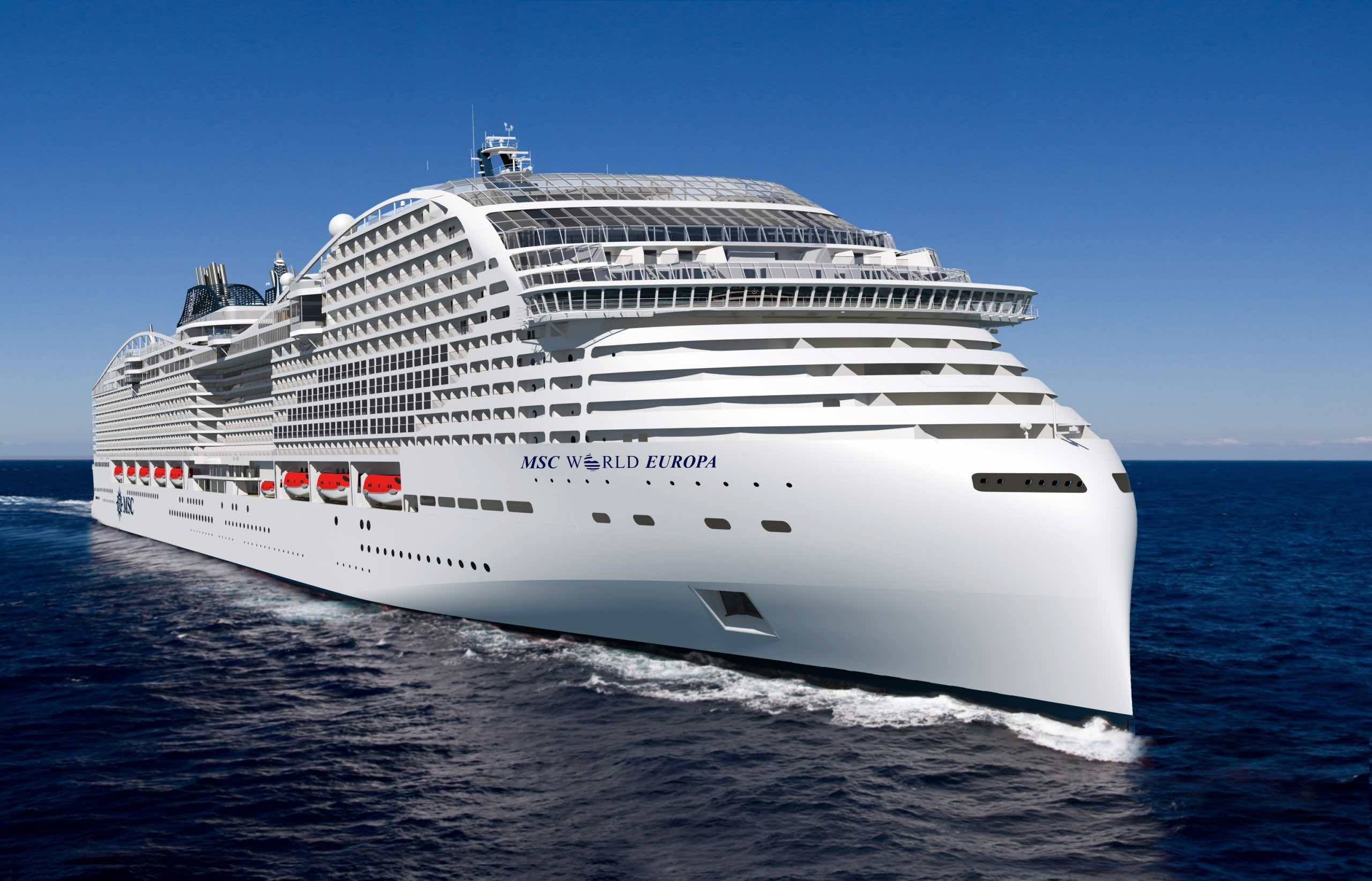 MSC Cruceros anuncia nuevos detalles para MSC World Europa Cruceros